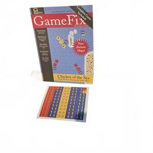 Wargames / Game Fix Magazine #3 / Chicken of the Sea / Complete & Unpunched